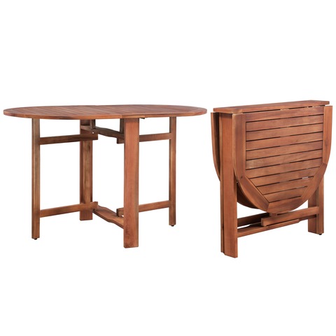 Mil Anuncios Com Mesa Jardin Madera Vidaxl 44019