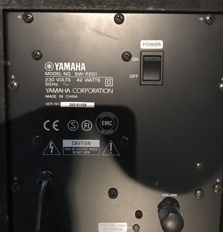 sw p201 yamaha