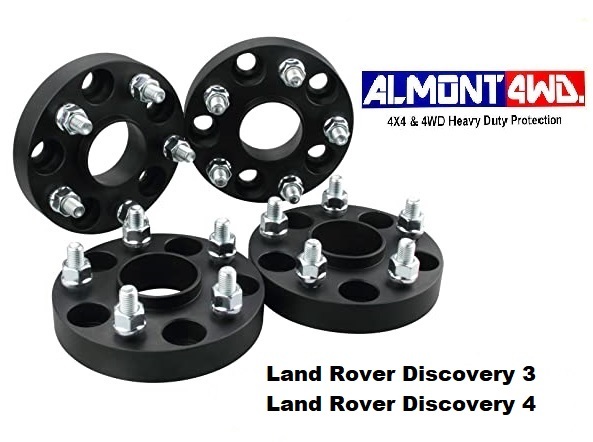 30mm Aluminio Rueda Espaciadores Range Rover Sport L322 Discovery 3 /& 4 Par