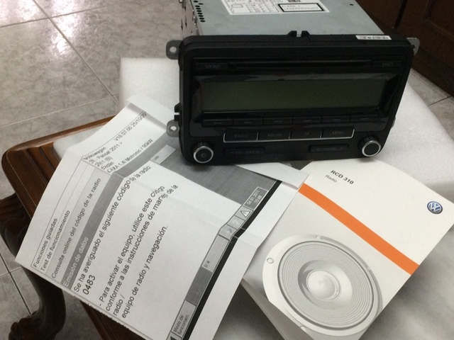 Siemens vdo cdr 500 radio servicio de desbloqueo de códigos-sólo £ 24