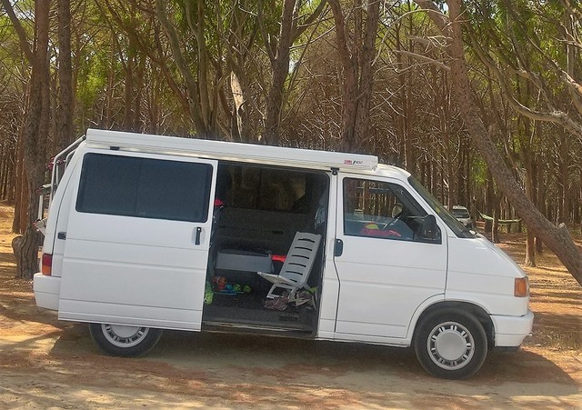 VW Transporter t3 bus recuadro /"amortiguador maletero