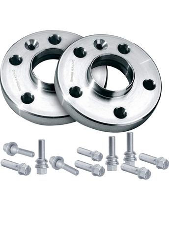 Espaciadores Rueda Aleación 20mm X 2 BMW E12 E28 E34 E60 E61 M12x1.5 5x120 72-6 Pernos