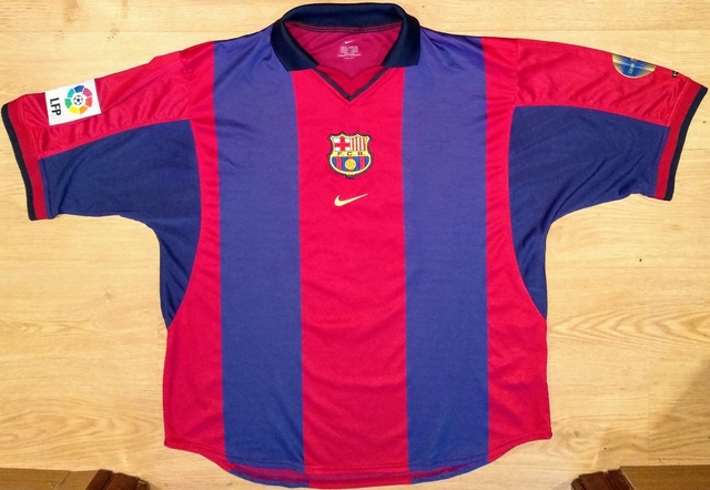 camiseta rivaldo barcelona