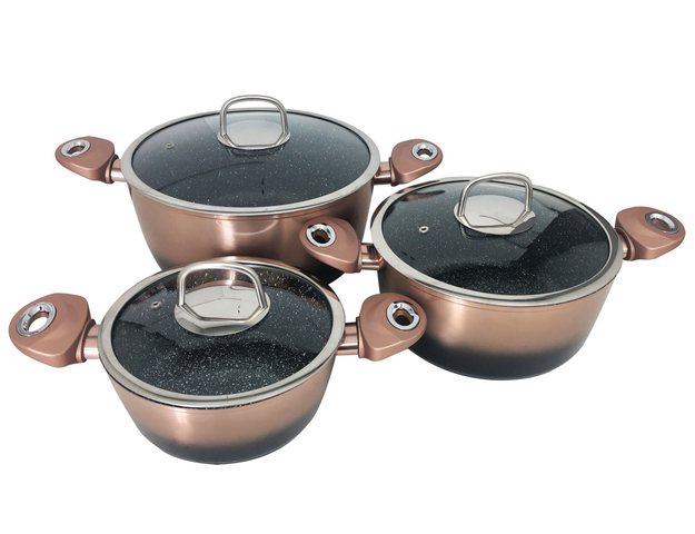 MIL ANUNCIOS.COM Juego de 3 cacerolas con tapa bateria MIL ANUNCIOS.COM Juego 3 cacerolas con tapa bateria