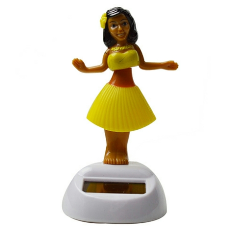 muñeca hawaiana salpicadero coche