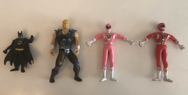 muñecos power rangers
