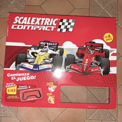 scalextric compact segunda mano