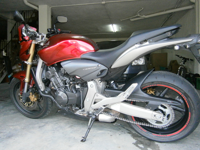 Honda cb600 вес