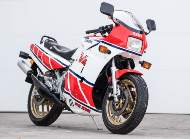 NSR250 KR1S RGV250 TZR250 aluminio largo de dos tiempos puede
