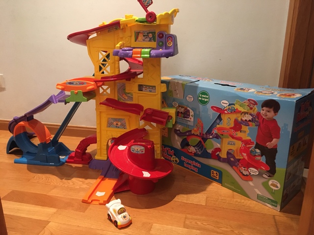 pista coches vtech