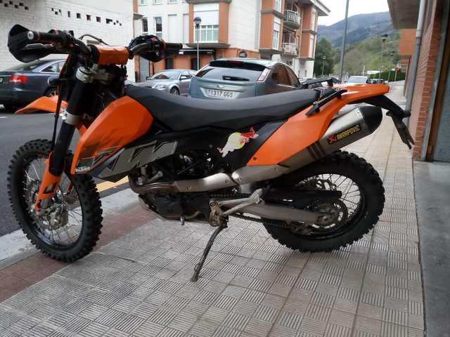 Ktm lc4 EXC sxc SMC Kawa Evolution integral enduro Orange mano de protección