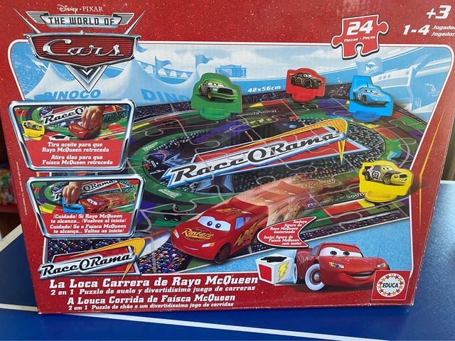 circuito de rayo mcqueen