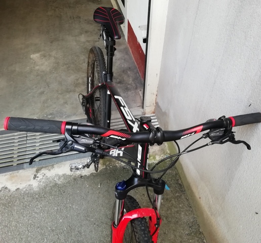 Ø 31,8 mm bicicleta MTB Alu delantera de 1 1//8/" 7 ° 80 mm de longitud