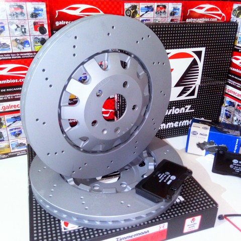 revestimientos para audi 100 avant c3 200 a8 Zimmermann discos de freno 4d atrás Quattro