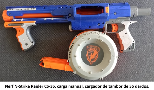 nerf cargador