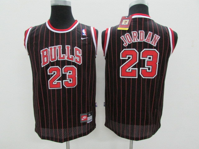 camiseta jordan bulls negra