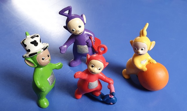 muñecos de los teletubbies