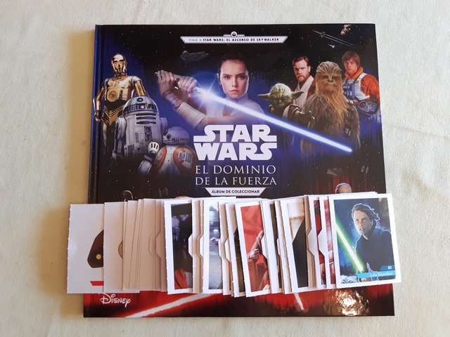 Topps Star Wars Movie sticker 5 x vacía álbum álbum este álbum nuevo
