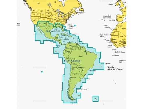 Navionics MicroSD Carta n/áutica zona 43XG Mar Mediterraneo y Mar Negro