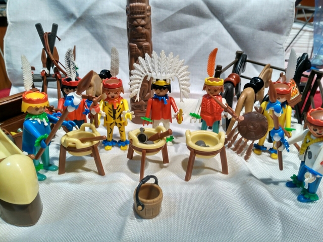 indios playmobil