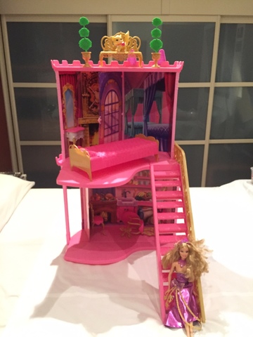 castillo de barbie