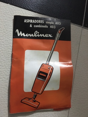 Milanuncios - aspiradora vintage moulinex 403