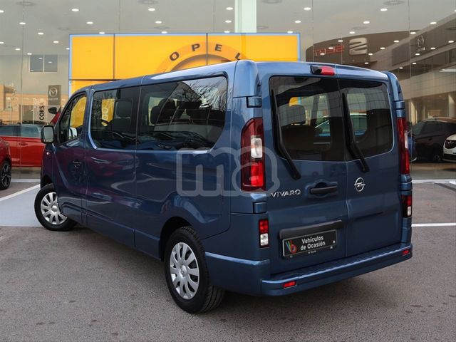 OPEL Vivaro 2008-Deluxe Negro//Azul Van Fundas Single Doble