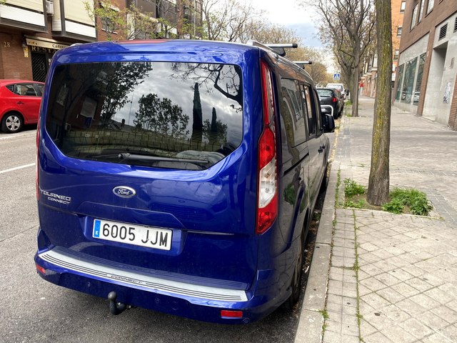 2x parachoques esquina izquierda derecha trasera para ford Tourneo Transit Connect