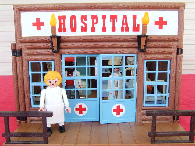 hospital playmobil segunda mano