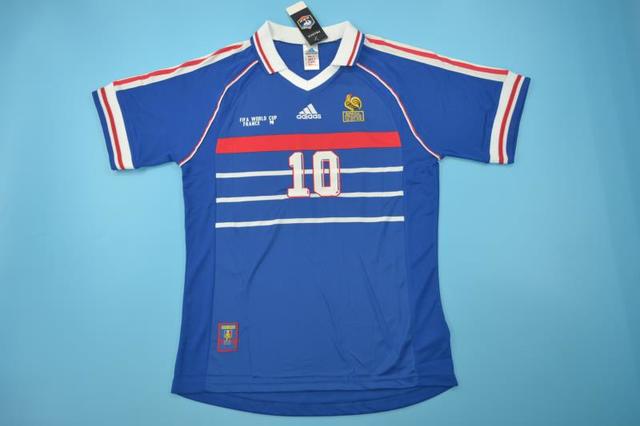 camiseta zidane francia 1998