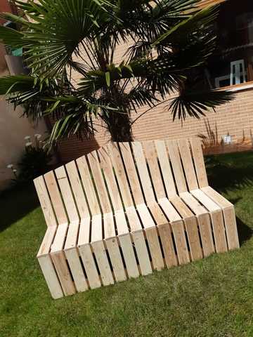 MIL ANUNCIOS.COM - Banco de madera hecho a mano