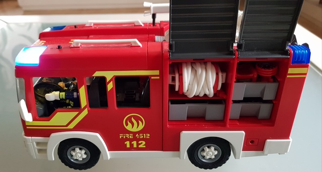 camion bomberos playmobil 5363