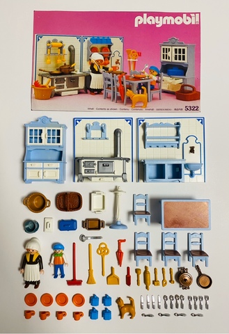 cocina victoriana playmobil