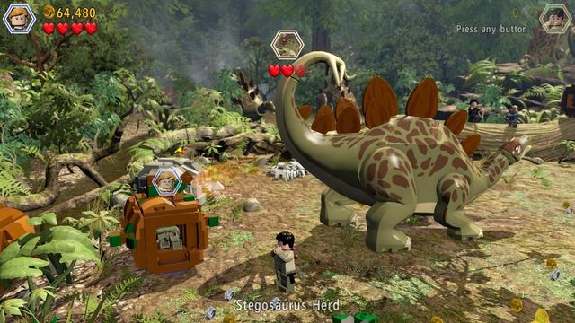 lego jurassic world videojuego