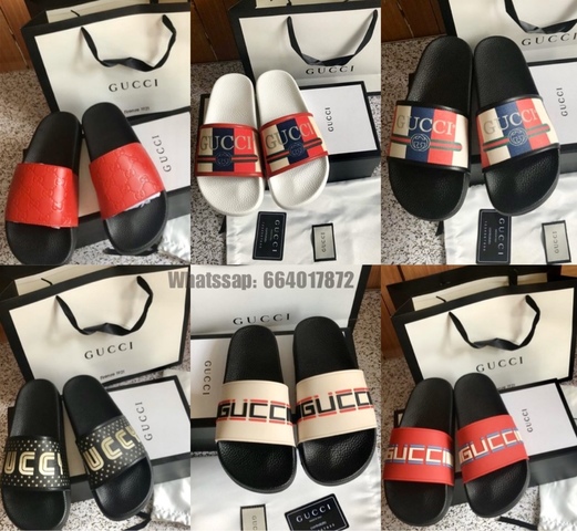 Milanuncios - Chanclas gucci classic hombre sandalias