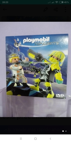 agente general con robot playmobil