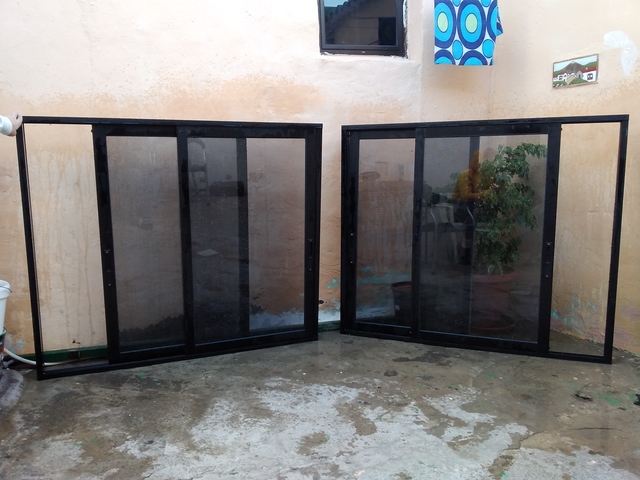 MIL ANUNCIOS.COM - Ventana de aluminio color negro