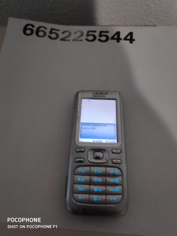 Nokia 6234 teléfono móvil-vodafone logotipo