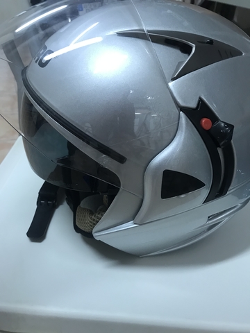 Casco Infantil Jet Shiro Sh 60 Ice Fairy Blanco decorado con Casco Infantil Jet Shiro Sh 60 Ice Fairy Blanco decorado con