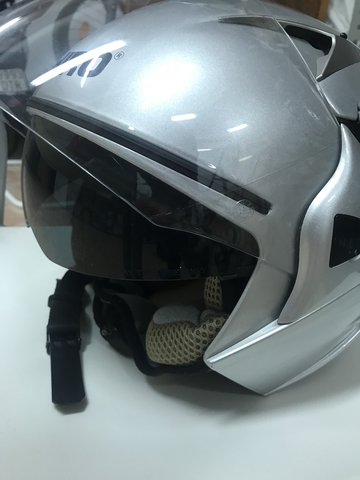 Casco Infantil Jet Shiro Sh 60 Ice Fairy Blanco decorado con Casco Infantil Jet Shiro Sh 60 Ice Fairy Blanco decorado con