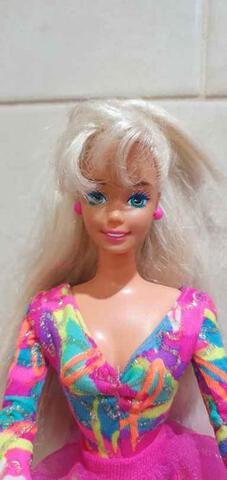 barbie gimnasta años 80
