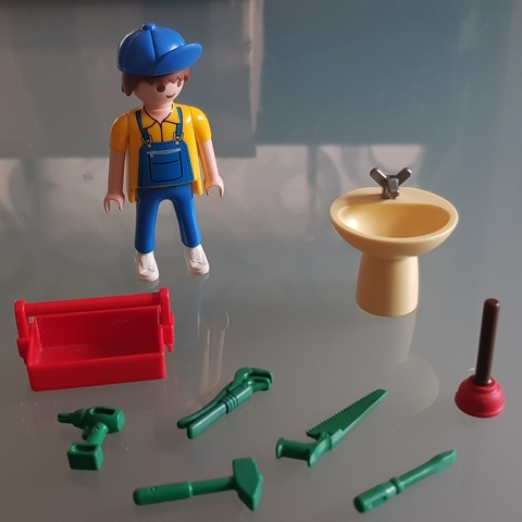 playmobil fontanero