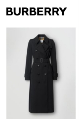 burberry gabardina segunda mano