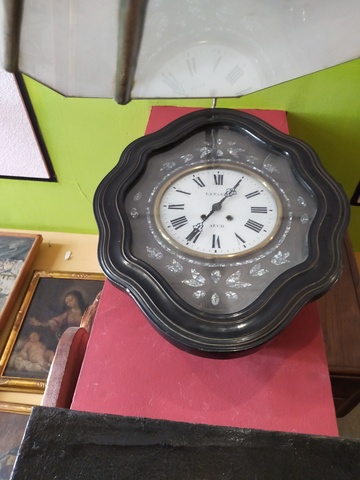 Reloj ojo de online buey antiguo