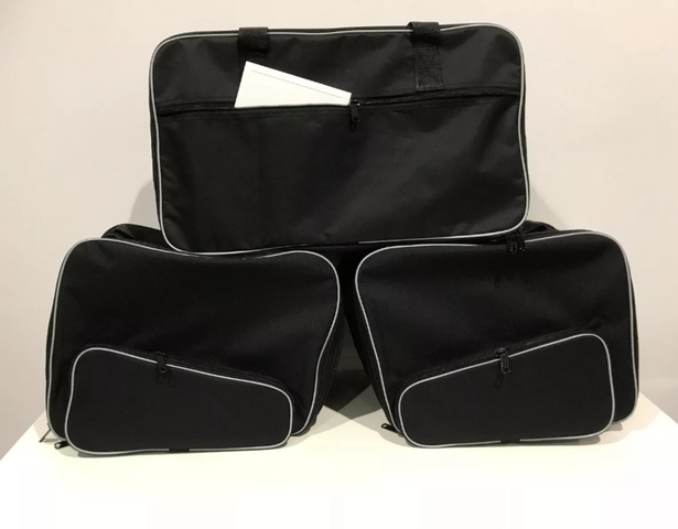 Set de bolsas interiores Wunderlich para maleta, negro