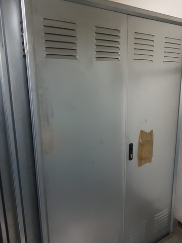 MIL ANUNCIOS.COM - Puerta galvanizada de dos hojas