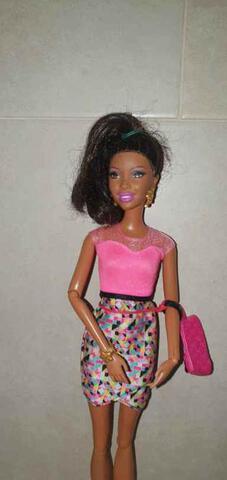 barbie fashionista negrita