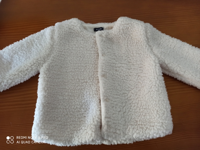 polo blanco niña kiabi