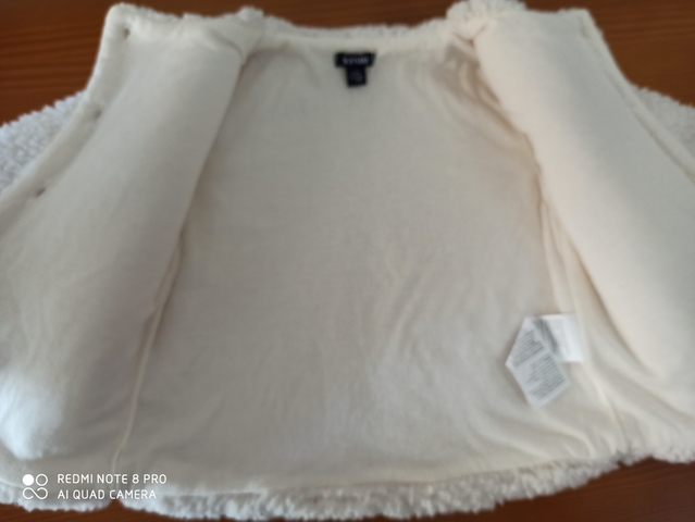 polo blanco niña kiabi