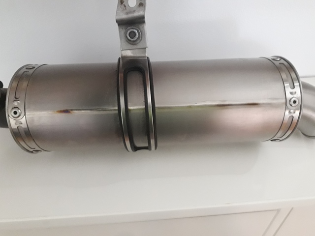 Conector de tubo para Ø 55mm tubo de escape longitud 90mm galvanizado